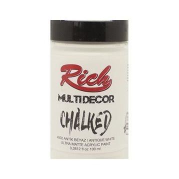 Rich Multi Decor Chalked 100 cc Antik Beyaz 4502 Akrilik Boya