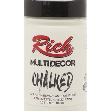 Rich Multi Decor Chalked 100 cc Antik Beyaz 4502 Akrilik Boya