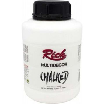 Rich Multi Decor Chalked 1250 cc Beyaz Akrilik Boya