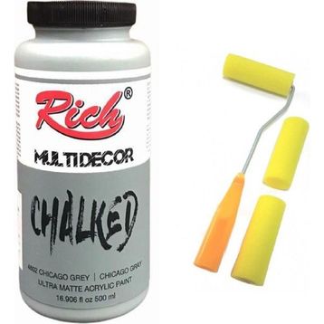 Rich Multi Decor Chalked 1750 ml Is Siyah Akrilik Boya