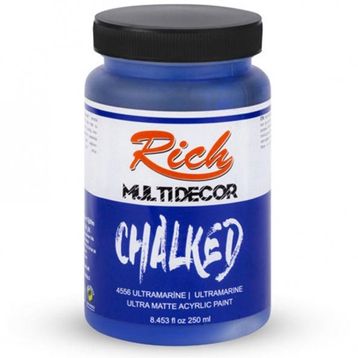 Rich Multi Decor Chalked 250 cc Ultramarine Akrilik Boya