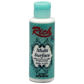 Rich Multi Surface 120 cc Antik Beyaz Akrilik Boya