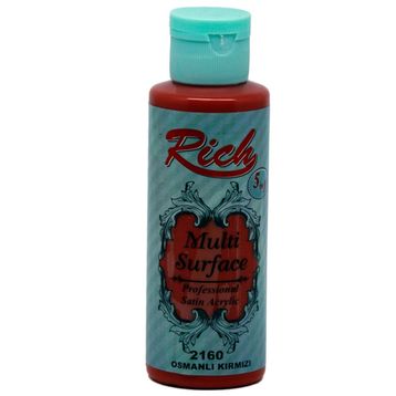Rich Multi Surface 120 cc Osmanlı Kırmızı Akrilik Boya