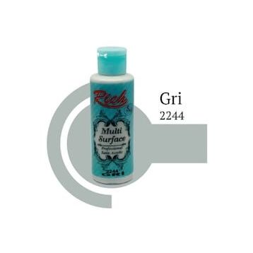 Rich Multi Surface 2244 Gri 120 CC Akrilik Boya