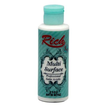 Rich Multi Surface Antik Beyaz 130 cc Akrilik Boya