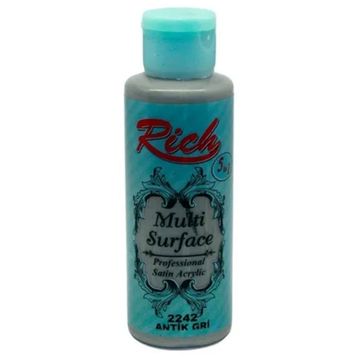 Rich Multi Surface Antik Gri 130 cc Akrilik Boya