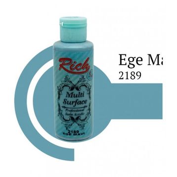 Rich Multi Surface Ege Mavi 130 cc Akrilik Boya