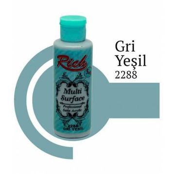Rich Multi Surface Gri 130 cc Akrilik Boya
