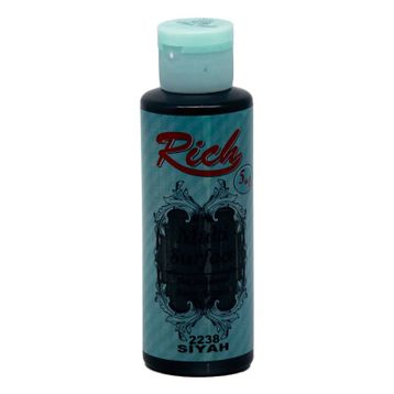 Rich Multi Surface İs Siyah 130 cc Akrilik Boya