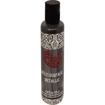 Rich Multi Surface Metalik 6520 Siyah 130ml Akrilik Boya