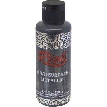 Rich Multi Surface Metalik 6520 Siyah 130ml Akrilik Boya