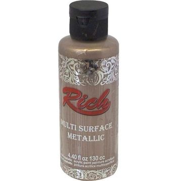 Rich Multi Surface Metalik 6526 Latte 130ml Akrilik Boya