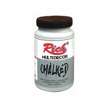 Rich Multidecor Chalked 4602 Chicago Grey 250 cc Akrilik Boya