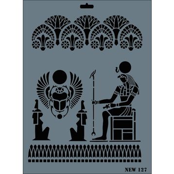 Rich N-127 Yeni Seri XL 35x25 cm Stencil