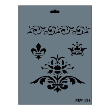 Rich N-134 Yeni Seri XL 35x25 cm Stencil