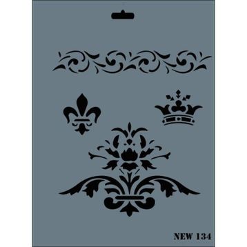 Rich N-134 Yeni Seri XL 35x25 cm Stencil