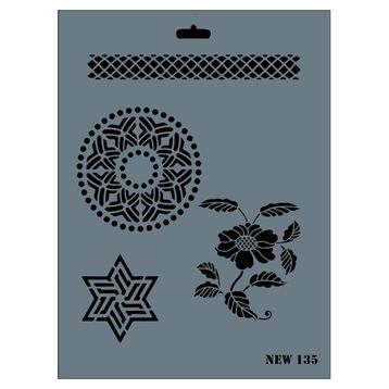 Rich N-135 Yeni Seri XL 35x25 cm Stencil