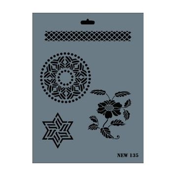 Rich N-135 Yeni Seri XL 35x25 cm Stencil