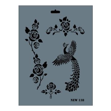 Rich N-138 Yeni Seri XL 35x25 cm Stencil