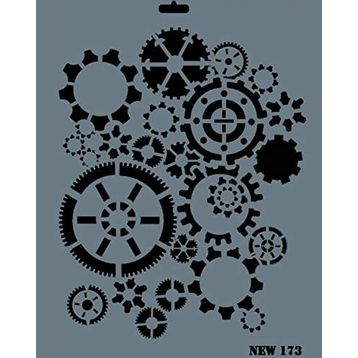 Rich N 173 Yeni Seri XL 35x25 cm Stencil