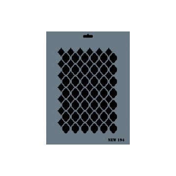 Rich N-194 Yeni Seri XL 35x25 cm Stencil