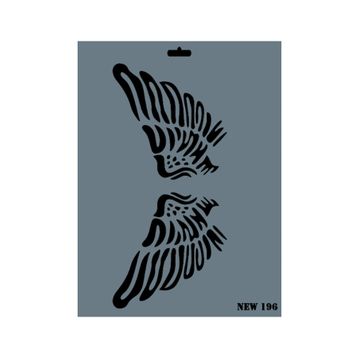 Rich N-196 Yeni Seri XL 35x25 cm Stencil