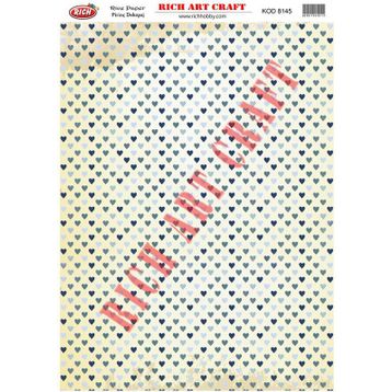 Rich N-8145 Pirinç A3 Dekupaj Kağıdı