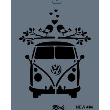 Rich N-918 140457 Yeni Seri Xl 35x25 cm Stencil