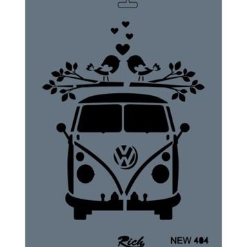 Rich N-918 140457 Yeni Seri Xl 35x25 cm Stencil