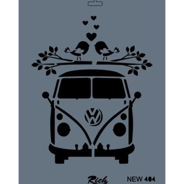 Rich N-918 140457 Yeni Seri Xl 35x25 cm Stencil