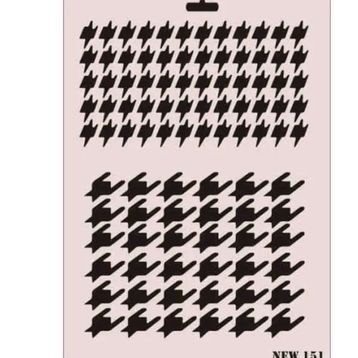 Rich NEW-151 Stencil 25x35 cm Boyama Şablonu