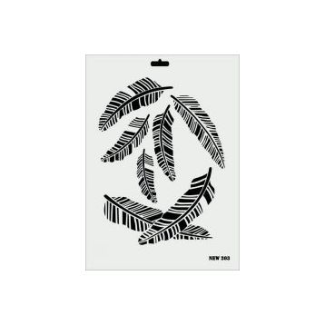Rich NEW-203 Stencil 25x35 cm Boyama Şablonu