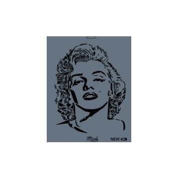 Rich NEW-420 Stencil 25x35 cm Boyama Şablonu