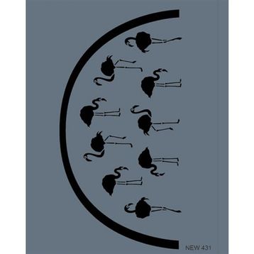 Rich NEW-431 Stencil 25x35 cm Boyama Şablonu