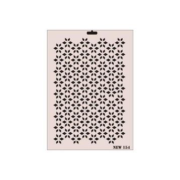Rich New Seri N 154 35x25 cm Stencil