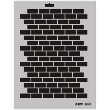 Rich New Seri N-160 35x25 cm Stencil