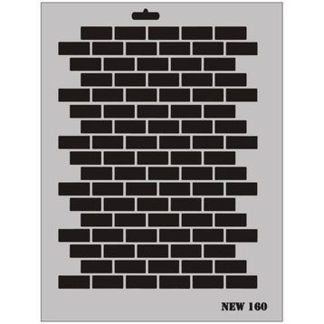 Rich New Seri N-160 35x25 cm Stencil