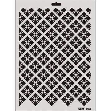 Rich New Seri N 163 35x25 cm Stencil