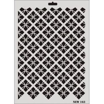 Rich New Seri N 163 35x25 cm Stencil