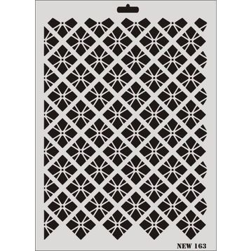 Rich New Seri N 163 35x25 cm Stencil