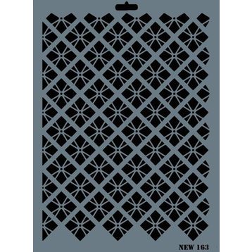 Rich New Seri N 163 35x25 cm Stencil