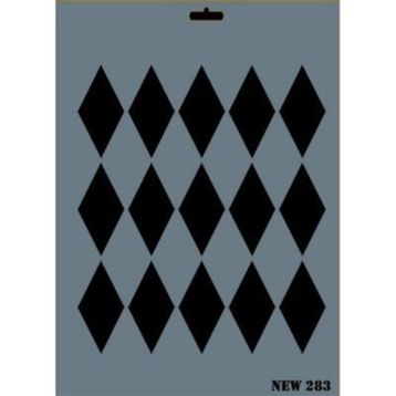 Rich New Seri N 283 35x25 cm Stencil
