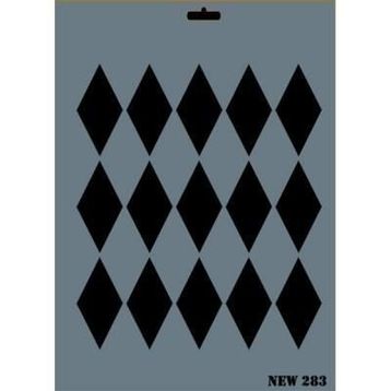 Rich New Seri N 283 35x25 cm Stencil