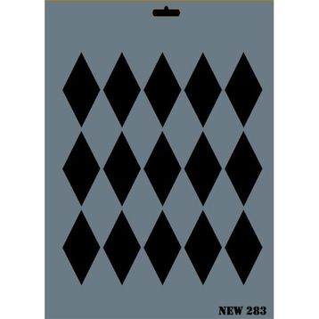 Rich New Seri N 283 35x25 cm Stencil