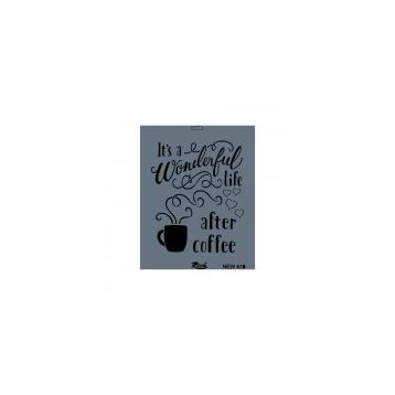 Rich New Seri N 418 35x25 cm Stencil