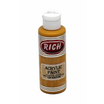 Rich No:128 Kanyak 130ml Akrilik Boya