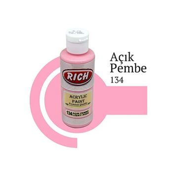 Rich No:138 Pembe 130ml Akrilik Boya