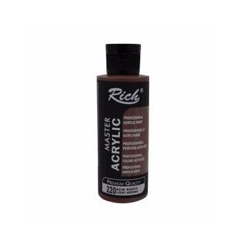 Rich No:220 Açık Kahve 130ml Akrilik Boya