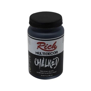 Rich Rich Multi Decor Chalked 250 Ml 4580 Siyah