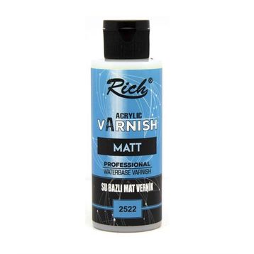 Rich Rich Su Bazlı MAT Vernik 120Ml-2522